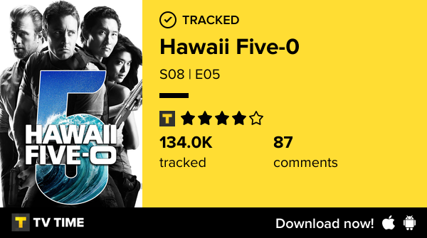 I've just watched episode S08 | E05 of Hawaii Five-0! #Hawaii50  tvtime.com/r/2QFcv #tvtime