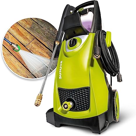 awaniz437178's tweet image. Get the ultimate cleaning power with the Sun Joe SPX3000 Electric High-Pressure Washer! 💦With the 2030 Max PSI and 1.76 GPM, it effortlessly cleans cars, fences, patios etc #CleaningPowerhouse #SparklingResults
buy now amzn.to/43wGnUY
4 more bit.ly/3IFTg6L