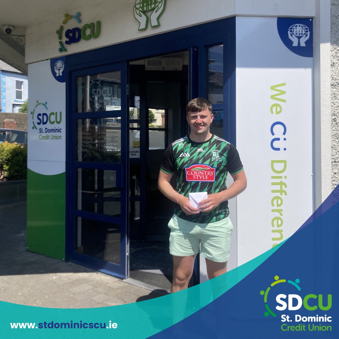 Congratulations to Paddy Dollard is walking away with a One4All voucher for taking part in a recent member survey 🤩

We listen to our members 💚

#SDCU #memberfeedback