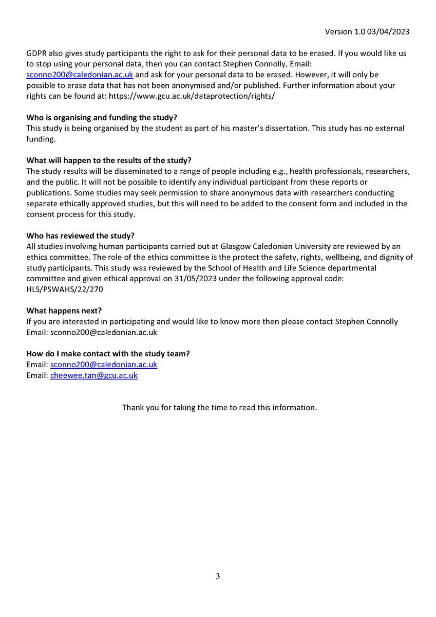 Calling all 3rd-year @GCUParamedicBSc are you interested in being a research participant looking at the transition from student to paramedic? If so the details are below. #research #postgrad #studentpara @ParamedicsUK