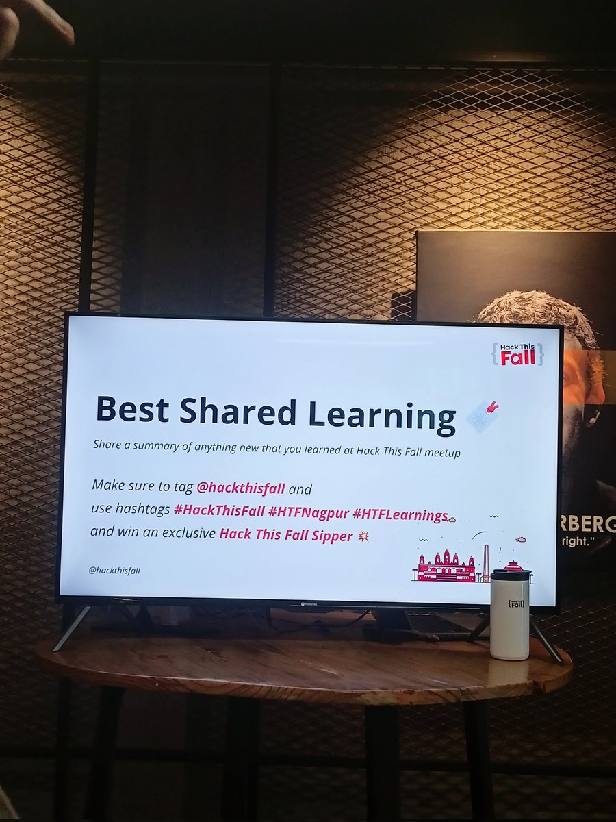 CLonarkar24's tweet image. Let's begin the session by @hackthisfall 
#HackThisFall #HTFNagpur
#HTFLearning
 Expecting lot of learning and fun😊
