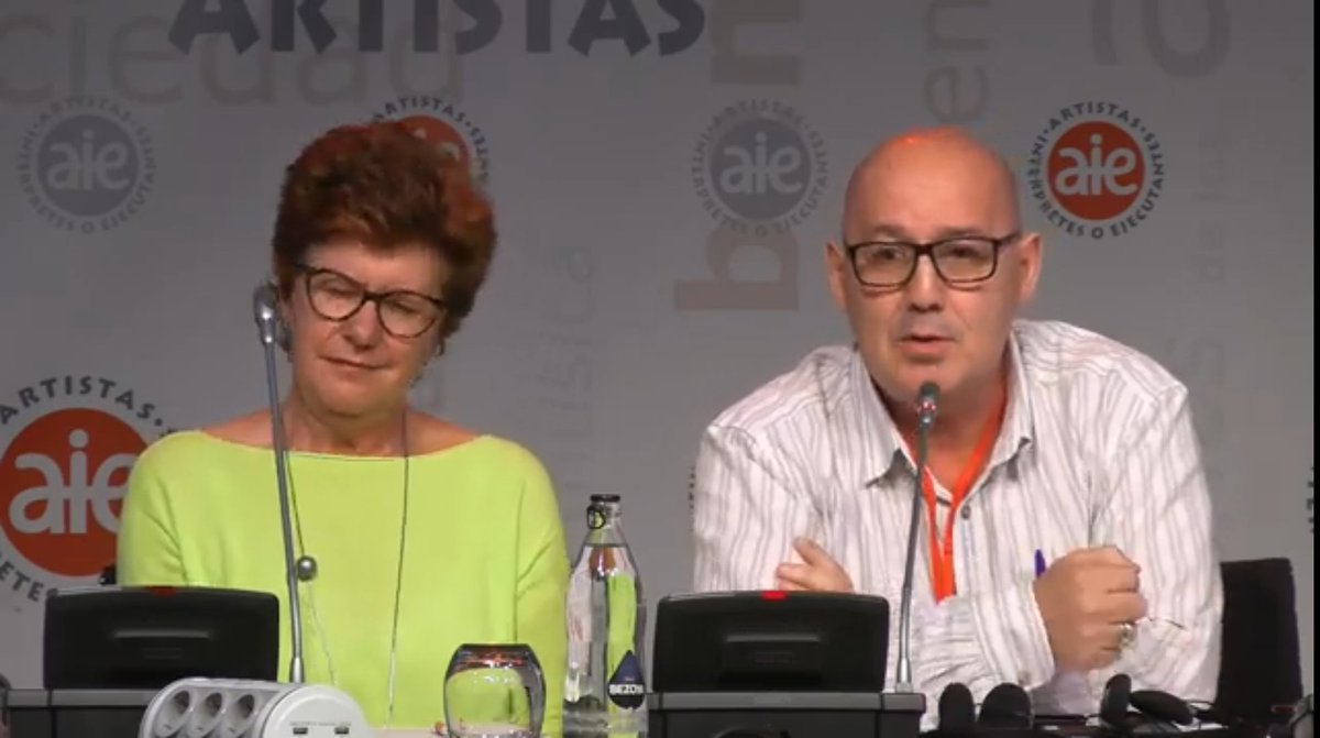 saludlaboralugt's tweet photo. @saludlaboralugt participa en el congreso de #AMPOS por el reconocimiento de la distonía focal .
1. La inclusión de la Distonía Focal del músico como EEPP en el listado de enfermedades profesionales recogidas en el Real Decreto 1299/2006 del 10 de noviembre.
#AMPOSportusalud https://t.co/wXU2qyPCQC
