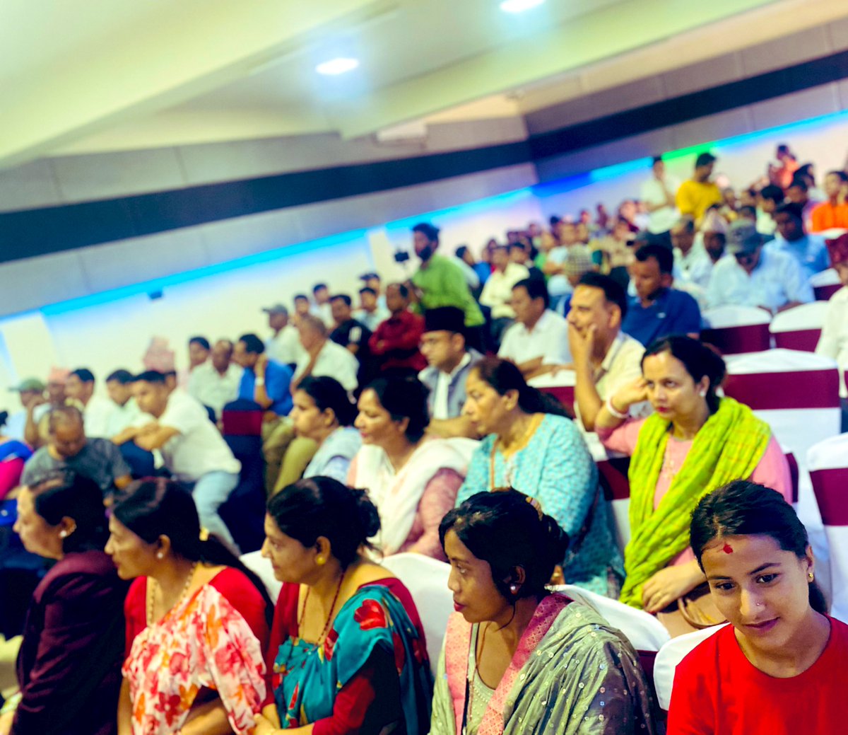 bhupendransu's tweet photo. "नेपाली काँग्रेस रुपान्तरण अभियान" लुम्बिनि प्रदेश विशेष कार्यक्रम दाङ, घोराहि । जय नेपाल https://t.co/8LtxvVaekO