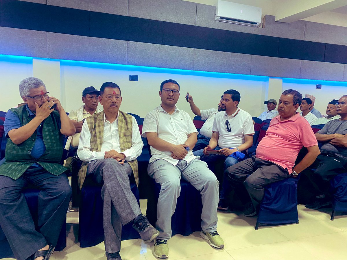 bhupendransu's tweet photo. "नेपाली काँग्रेस रुपान्तरण अभियान" लुम्बिनि प्रदेश विशेष कार्यक्रम दाङ, घोराहि । जय नेपाल https://t.co/8LtxvVaekO