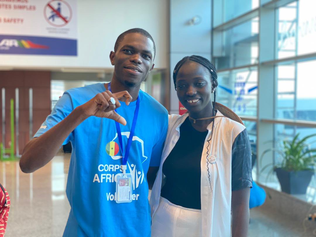 From Senegal to Rwanda , Corpsafrica 🇺🇸 🇲🇦 🇸🇳 🇰🇪 🇬🇭 🇲🇼 🇷🇼 (Volunteers, Alumni and Staff) in Rwanda/ Kigali for the ACC🎉. La représentativité de notre belle équipe du Sénégal 🎉✌🏾
#ThisIsCorpsafrica #ACC2023 
@abdoucoly_  @410MoBamba @LoumTall @SekaniGroup ✌🏾@MalamineBadian8