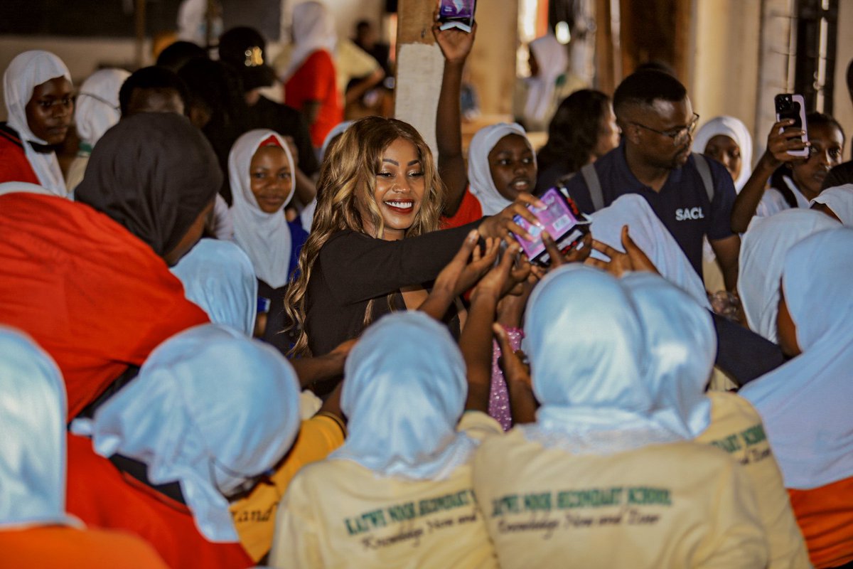 Sheebah (@ksheebah1) on Twitter photo Yesterday, <a href="/Sheebahcares/">Sheebah Cares Foundation</a> in partnership with <a href="/AlumniChampions/">Schools' Alumni Champions League</a> & @YambiFoundation donated over 500+ packs of <a href="/HolicPads/">Holic Pads</a> to girls of Nakivubo Settlement Primary School & Katwe Noor Secondary School in a fight to end menstrual poverty and keep a girl child in school 🙏🏾 “Together for Yesterday, <a href="/Sheebahcares/">Sheebah Cares Foundation</a> in partnership with <a href="/AlumniChampions/">Schools' Alumni Champions League</a> & @YambiFoundation donated over 500+ packs of <a href="/HolicPads/">Holic Pads</a> to girls of Nakivubo Settlement Primary School & Katwe Noor Secondary School in a fight to end menstrual poverty and keep a girl child in school 🙏🏾 “Together for