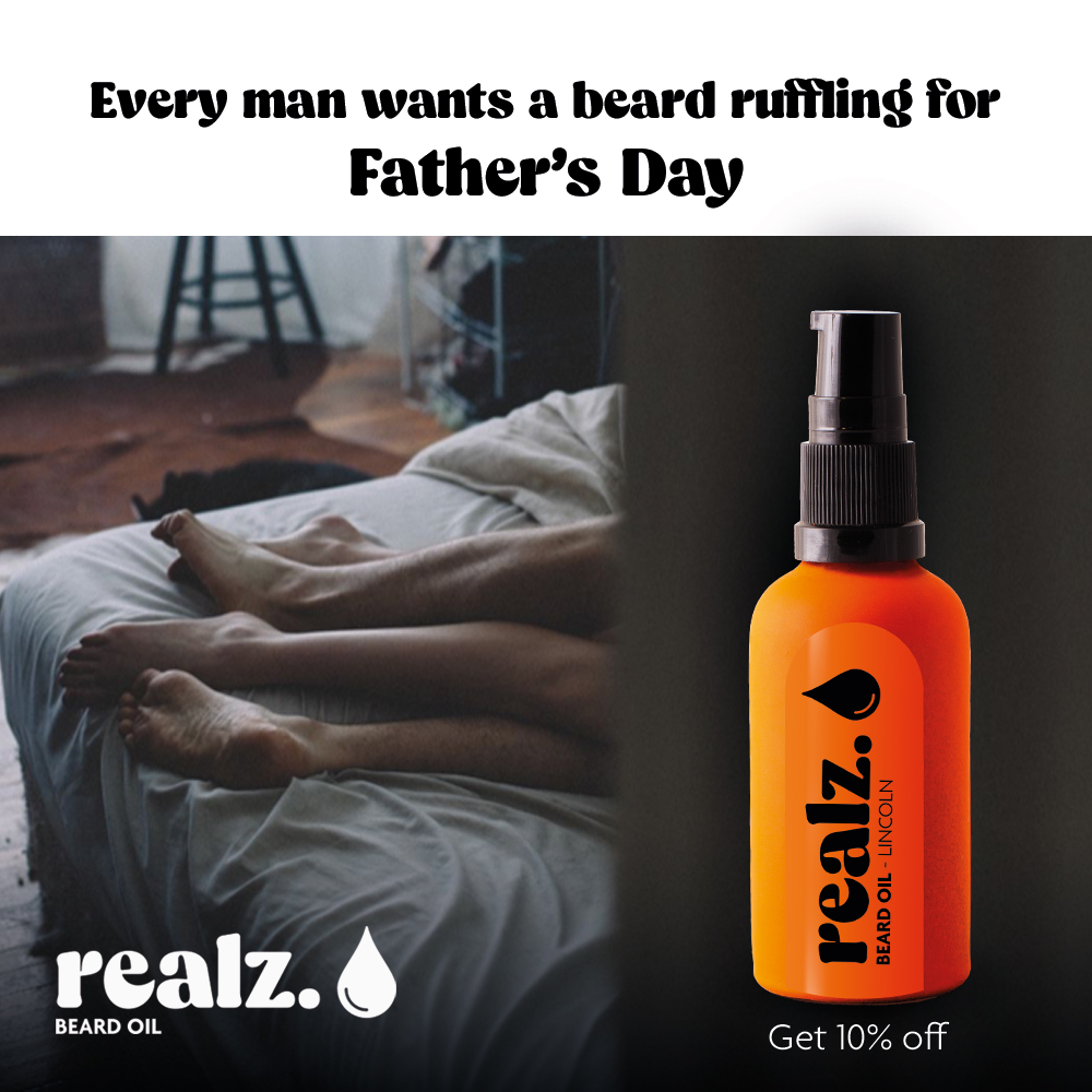 Realz_Man's tweet photo. Get 10% off all products with code 'FathersDay.' Give a man what he really wants on Father's Day. https://t.co/2MTYS94Xjc #beardoil #beards #fathersdaygift https://t.co/SLA15m6GV7