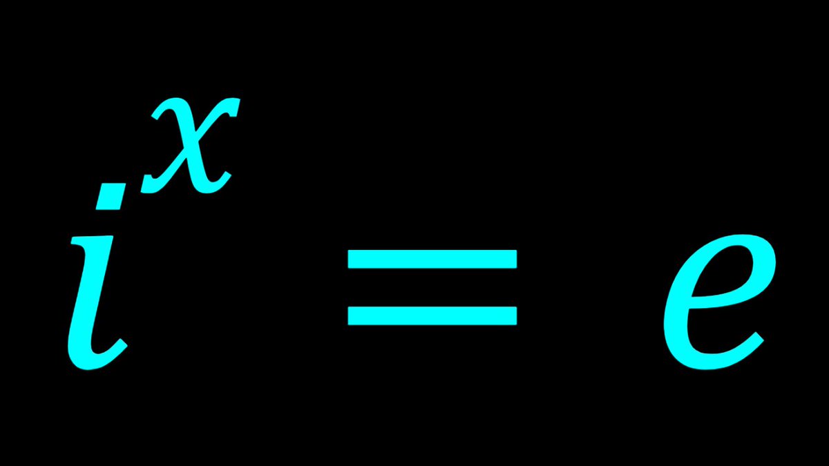 SyberMath's tweet photo. A Nice Exponential Equation | i^x=e
#ChallengingMathProblems #ExponentialEquations #Exponentialsvia @YouTube @Apple @Desmos @NotabilityApp @googledocs @canva
https://t.co/DmqeNhwA5I https://t.co/eKb8IVchh8