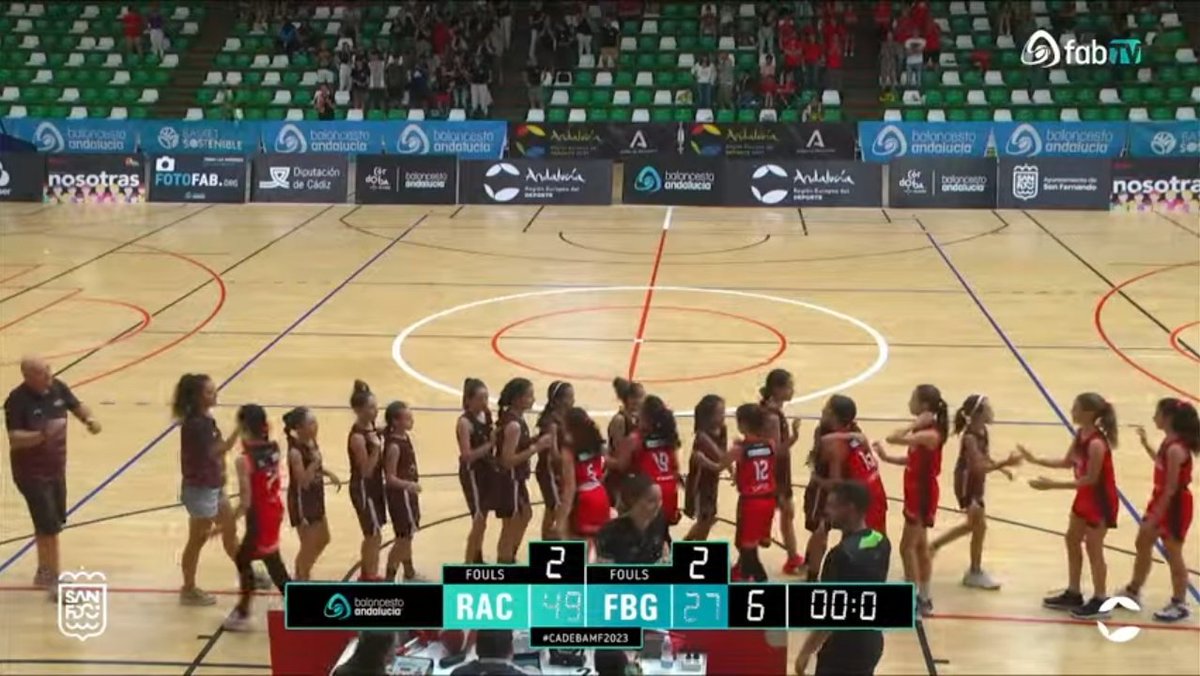 👉 Final en San Fernando.

👉 <a href="/CDRaCa/">CD Tear Ramón y Cajal.- RACA</a> 49-27 <a href="/Vircell/">Vircell</a> Fundación CB Granada.

4️⃣ ¡Cuarto puesto para nuestras chicas en el #CADEBAMF2023!

👏 ¡Enhorabuena por el magnífico torneo que habéis disputado, equipo!