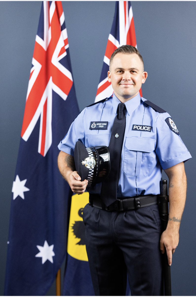 It is with great sadness that the WA Police Force today confirms the passing of Constable Anthony Woods, who succumbed to injuries suffered in the line of duty, while attending an incident in Ascot earlier this week.