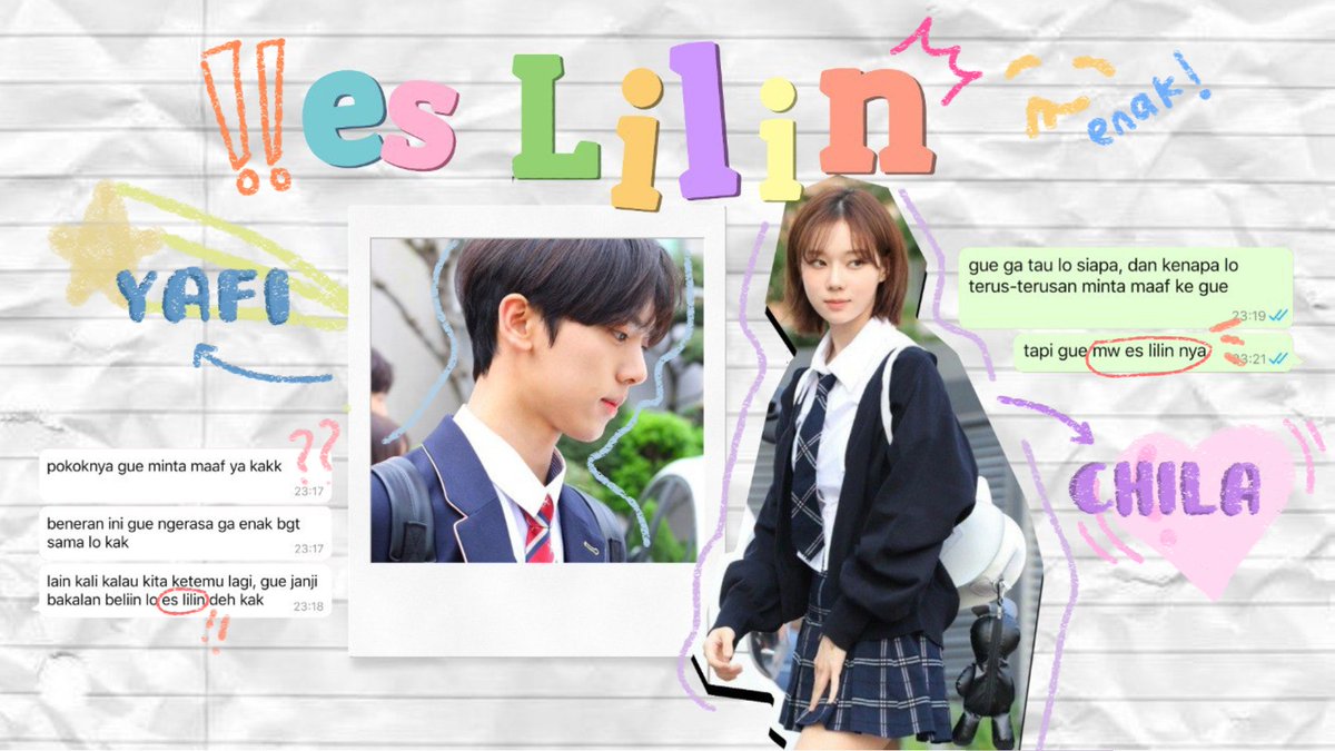 — es lilin ;

; yujin (ZB1) x winter (Aespa) AU
by qlaaash_
