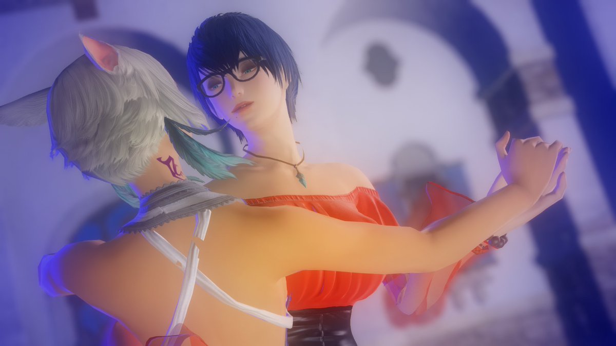 ikz_xiv's tweet photo. "It Takes 2 to Tango"

#Hyur #Midlander #Yshtola #miqote #ReShader https://t.co/XVCM8HK2W8