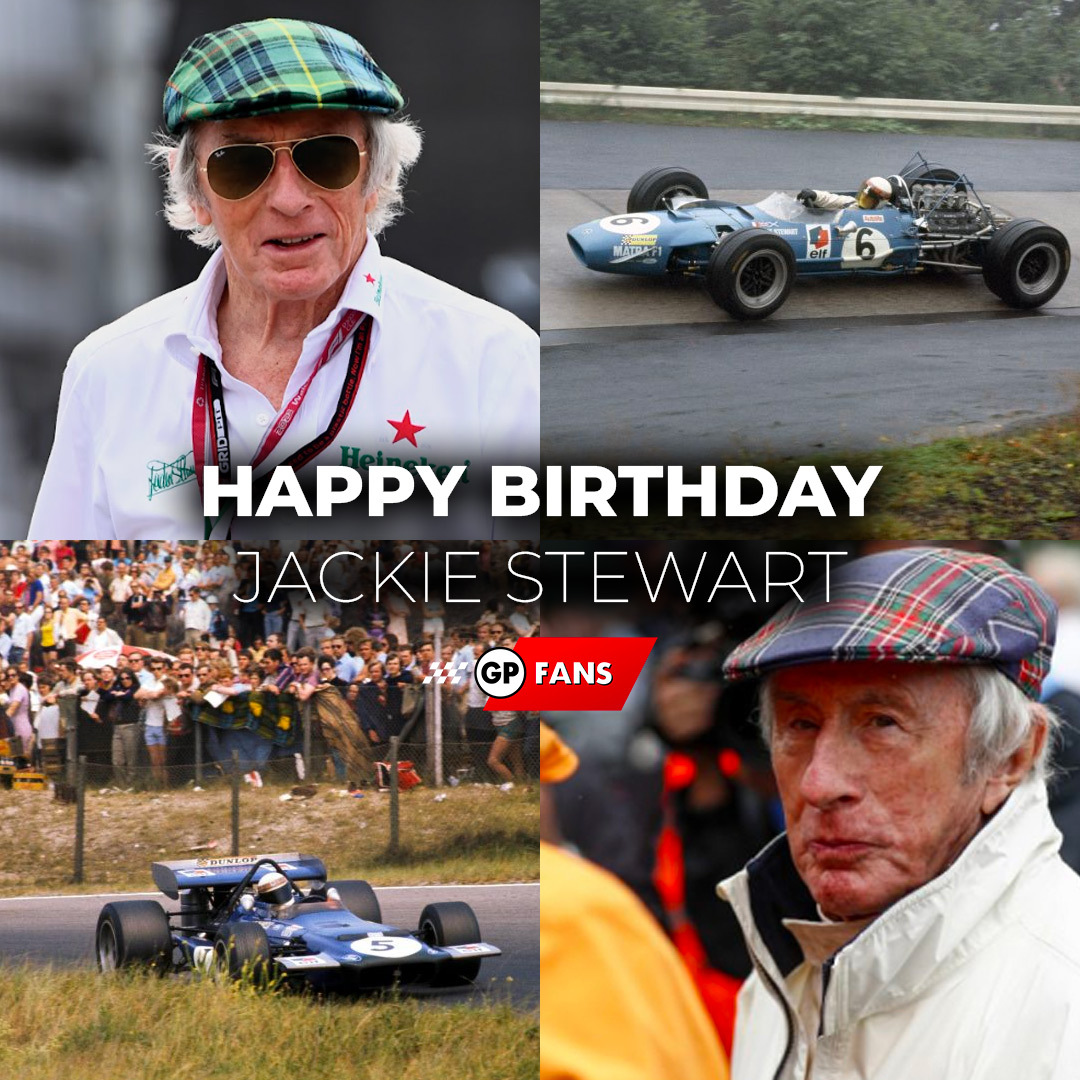 Happy Birthday Jackie Stewart!

The legend is 84 today 