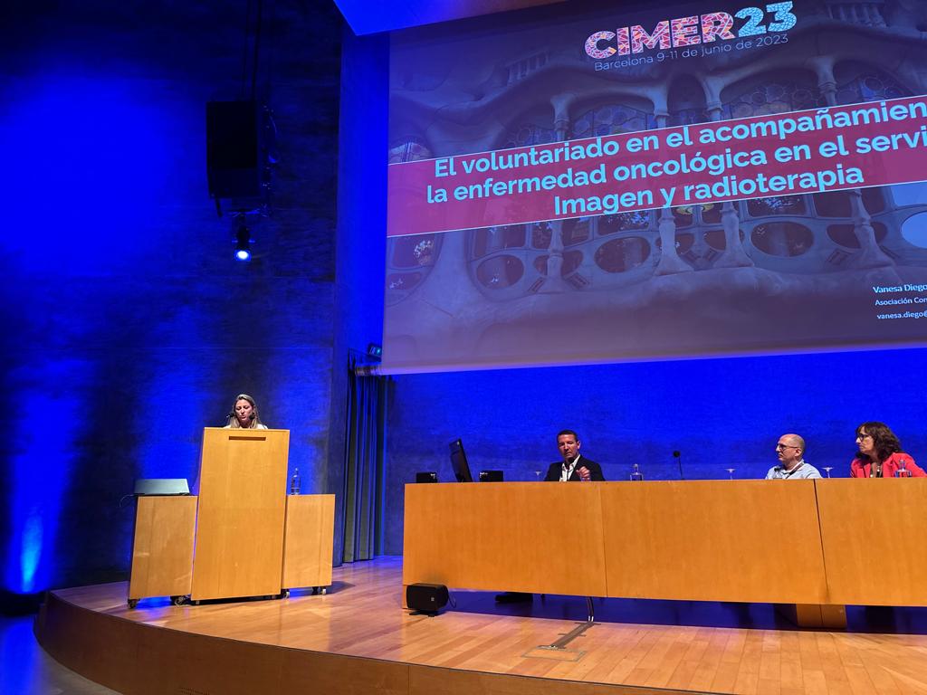 Nos sentimos honrados de contar en #CIMER23 con Vanesa Diego, representante de <a href="/ContraCancerEs/">Asociación Española Contra el Cáncer</a>