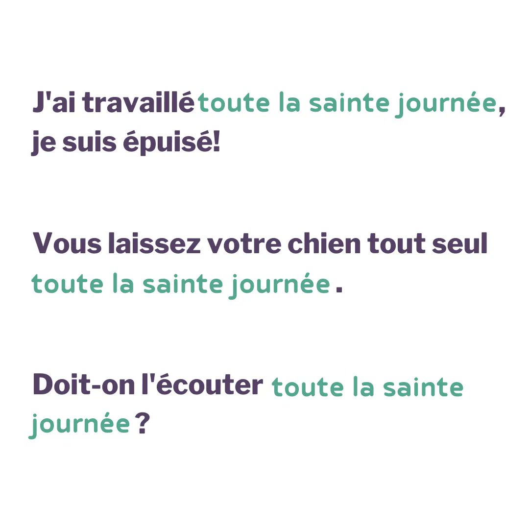 nextlinguapp's tweet photo. 📌 ¿Conóces la expresión francesa "Toute la sainte journée"?

Si quieres saber en que contexto usar esta y otras expresiones en tu idioma favorito, descarga la app de Nextlingua 📲 👇 

(Android) https://t.co/HG5TWDZiz4 
(iOS) https://t.co/5mbp12BrdX https://t.co/gDsyRI7MrC