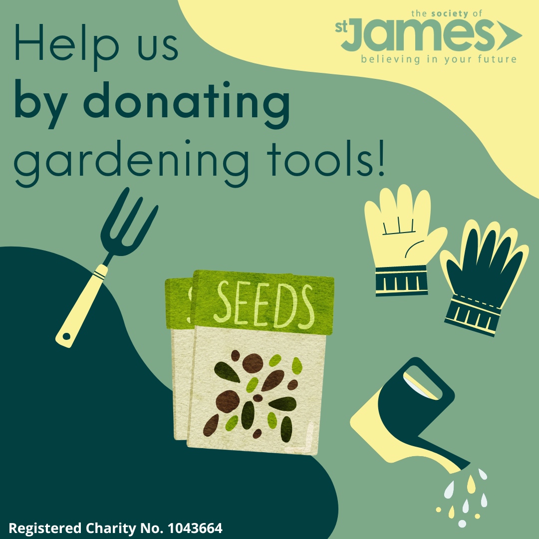 SSJCharity's tweet image. We're always looking for #donations of gardening tools to help our service users with projects across Southampton and Portsmouth. If you have any of these items laying around which could get more use, get in touch today! Trevor Pickup  bit.ly/42r9nvU

#StopHomelessness
