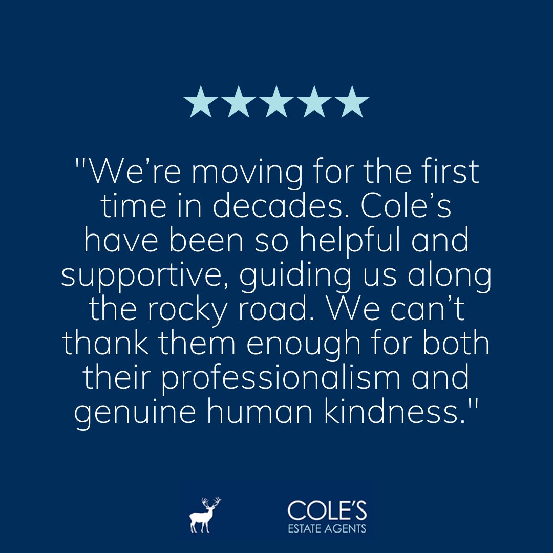 Here for you every step of the way!🏡💙 colesestateagents.com/testimonials/ #estateagents #property #eastgrinstead