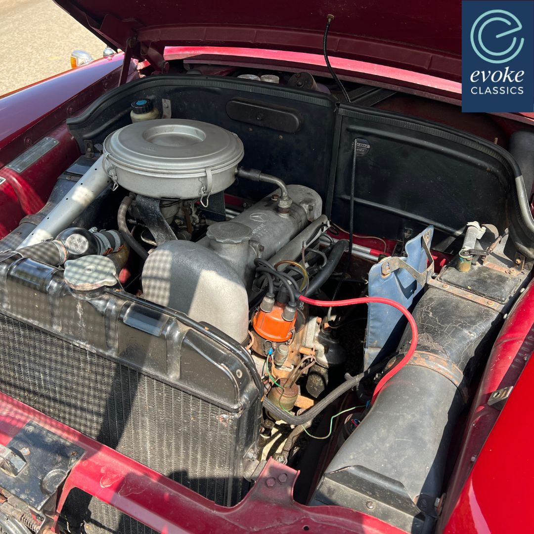 EvokeClassics's tweet photo. ENDING TOMORROW
1960 Mercedes Ponton 190b W121
https://t.co/IC7Q8x4cLJ
+ UK spec RHD car
+ 1.9-litre four-cylinder M121 engine
+ Just five former keepers
+ Will come with a fresh MOT
#ClassicCar #ClassicMercedes #MercedesPonton #Ponton https://t.co/i6fpjbUnN1