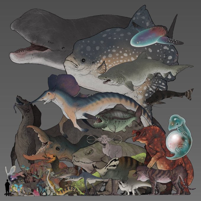 「dinosaur fish」 illustration images(Latest)