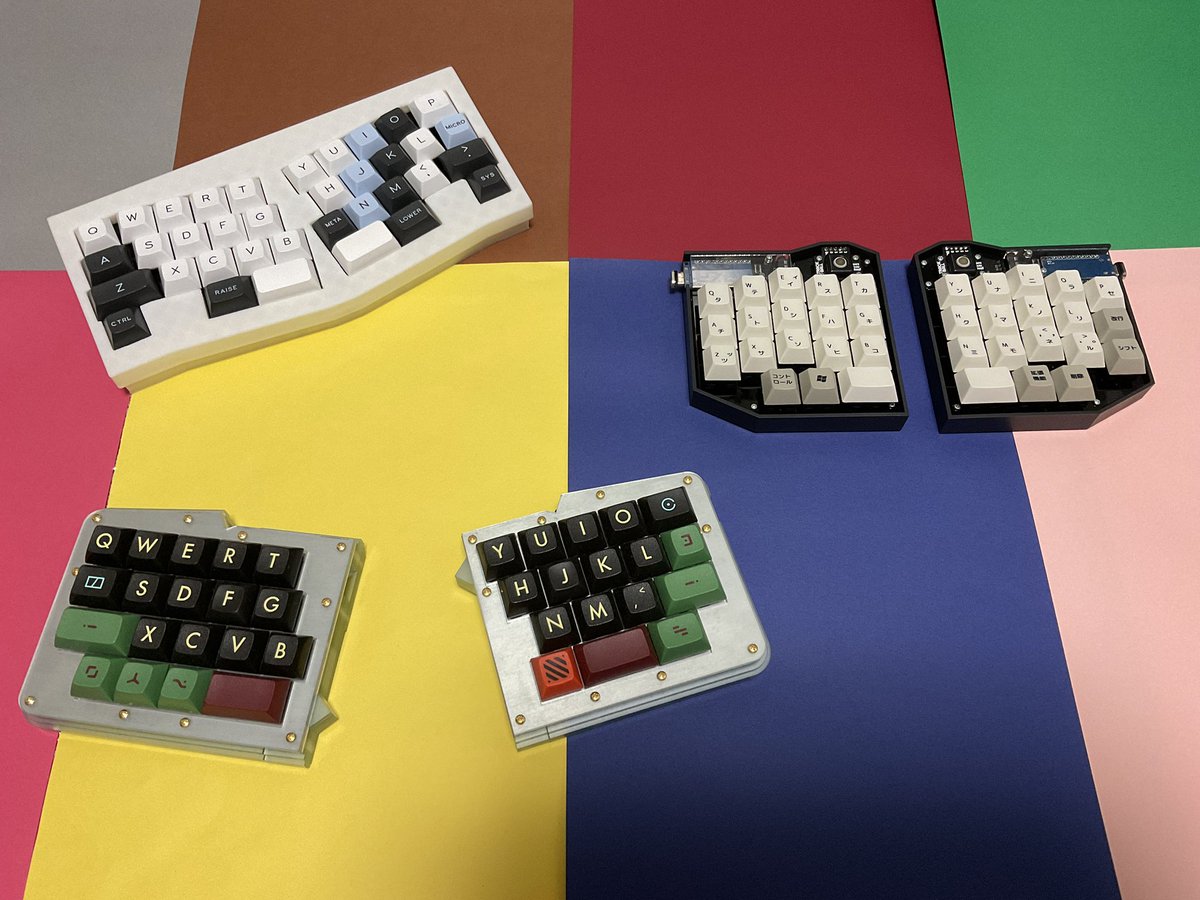 0002ozlet's tweet photo. Title:36%keyboards
Keyboard:cool536、cool836qal、cool936
#KEEB_PD #KEEB_PD_R152 #自作キーボード #俺キー #cool536 #cool836qal #cool936 https://t.co/HCGzNmJexT