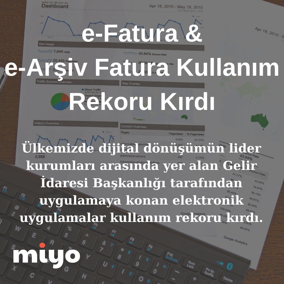 miyosoft's tweet photo. e-Fatura &amp; e-Arşiv Fatura Kullanım Rekoru Kırdı !

Blog yazımızdan tüm kullanım detaylarına ulaşabilirsiniz
https://t.co/S5gUHS4nV7

Blog yazılarımızdan daha fazla bilgiye ulaşabilirsiniz
https://t.co/IHUt1tMHQ9

#miyo #miyoas #efatura #earsiv #edonusum #gib #rekor https://t.co/1fpx2qTW4f