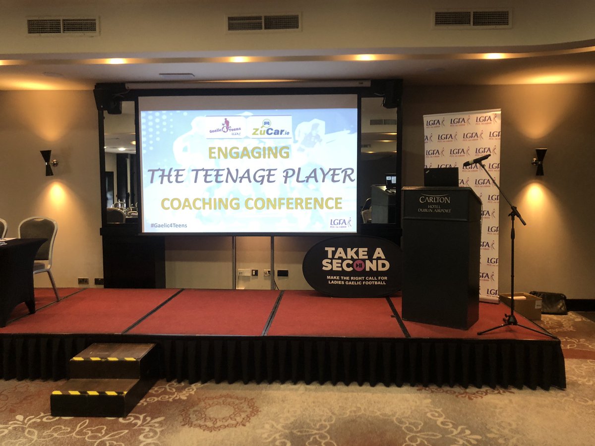 joseph_turley's tweet photo. Set up for the @LadiesFootball Coaching Conference discussing coaching behaviour #LGFA #AlwaysLearning #CoachAnalysis https://t.co/ouoJeG8oBI