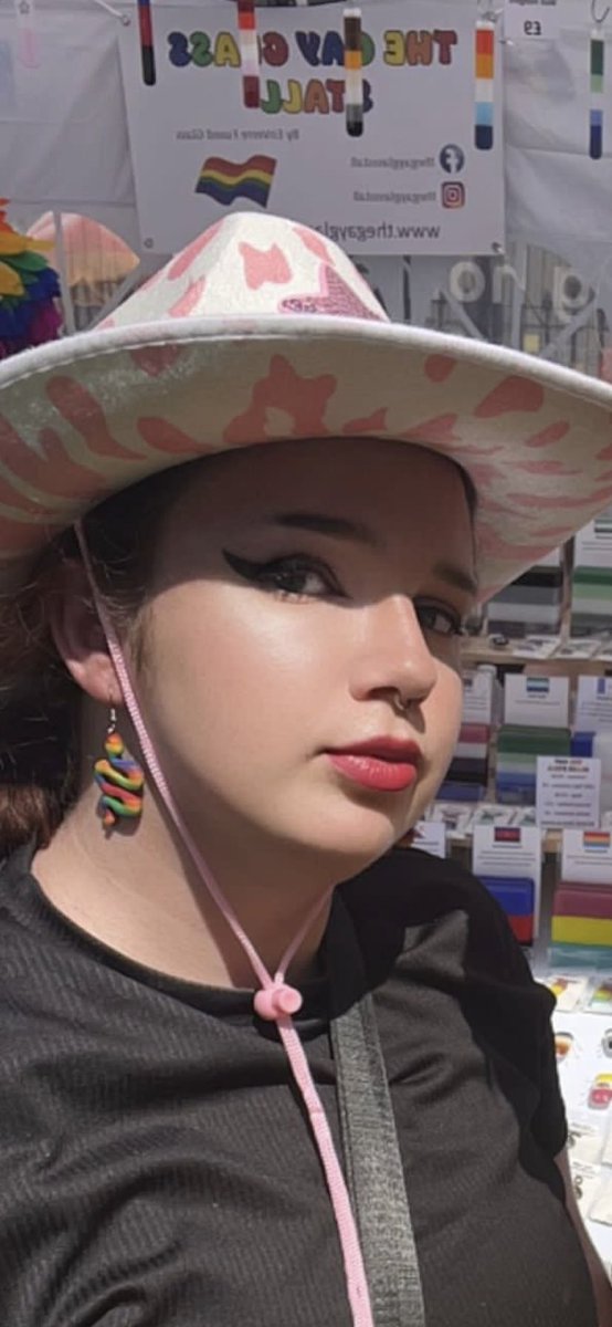 Yes the hats out again today! 🤠