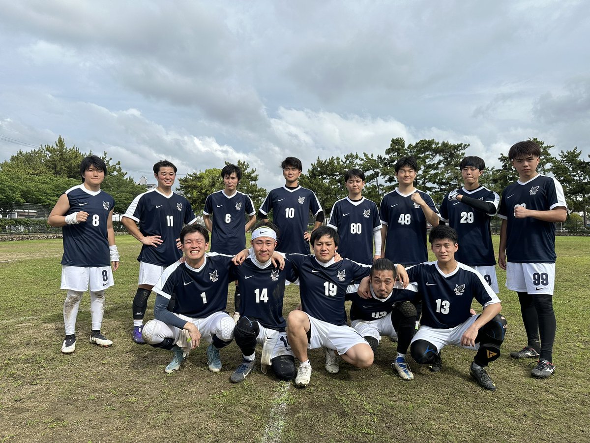 altair_touchft's tweet image. 2023/6/11
西日本大会
vs奈良マスゲッターズ 12-20 ⚫️
今シーズンはこれで終了🏈
来週から新シーズンに向けて頑張りましょう！
#タッチフットボール
#フラッグフットボール