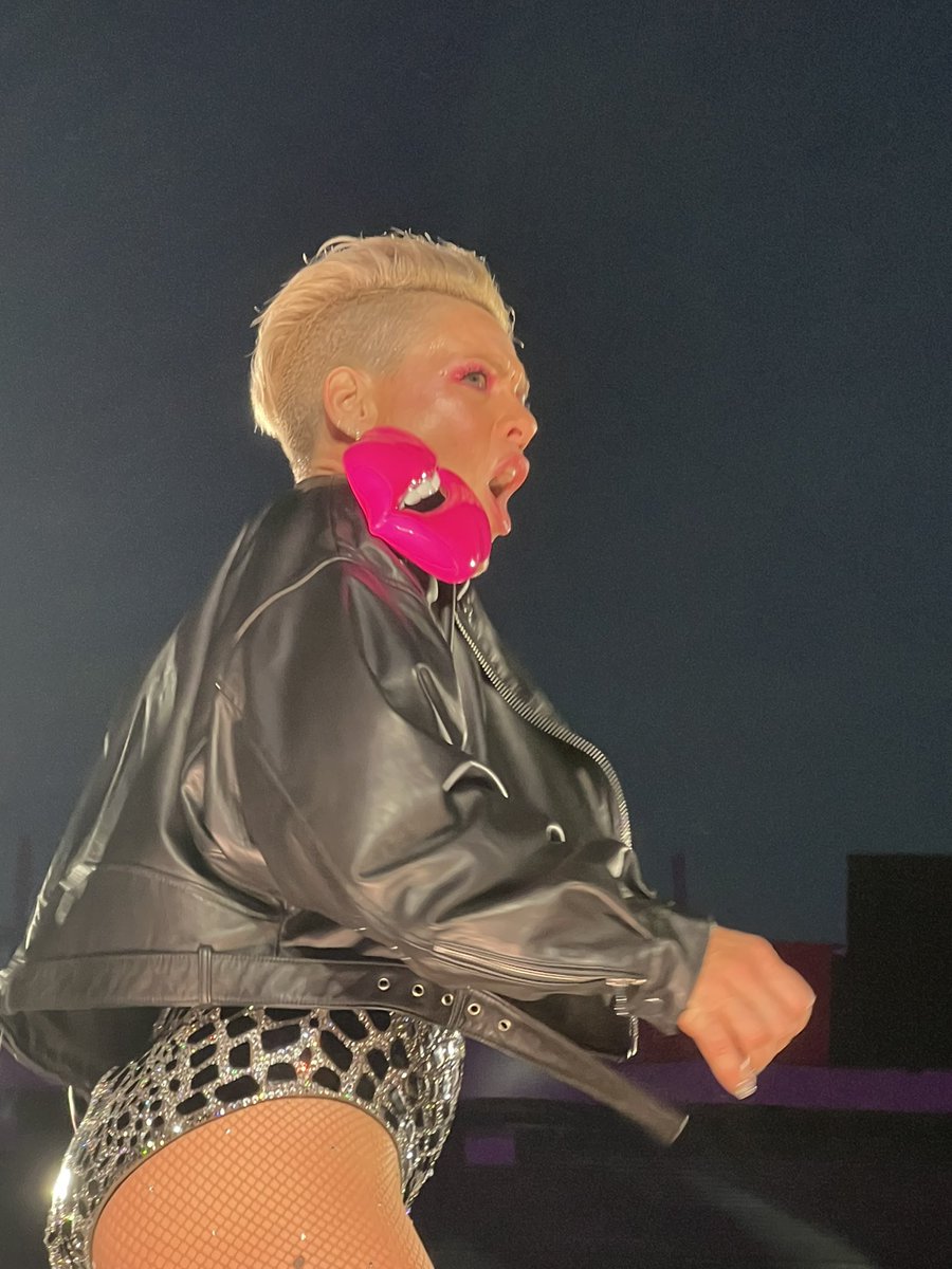 HuttCerys's tweet photo. She’s just a goddess so she is!! @Pink you were amazing at Bolton and even more amazing see you a 2nd time at Sunderland ���🌈 #SummerCarnivalTour #PINK https://t.co/6lLSZUX9tY
