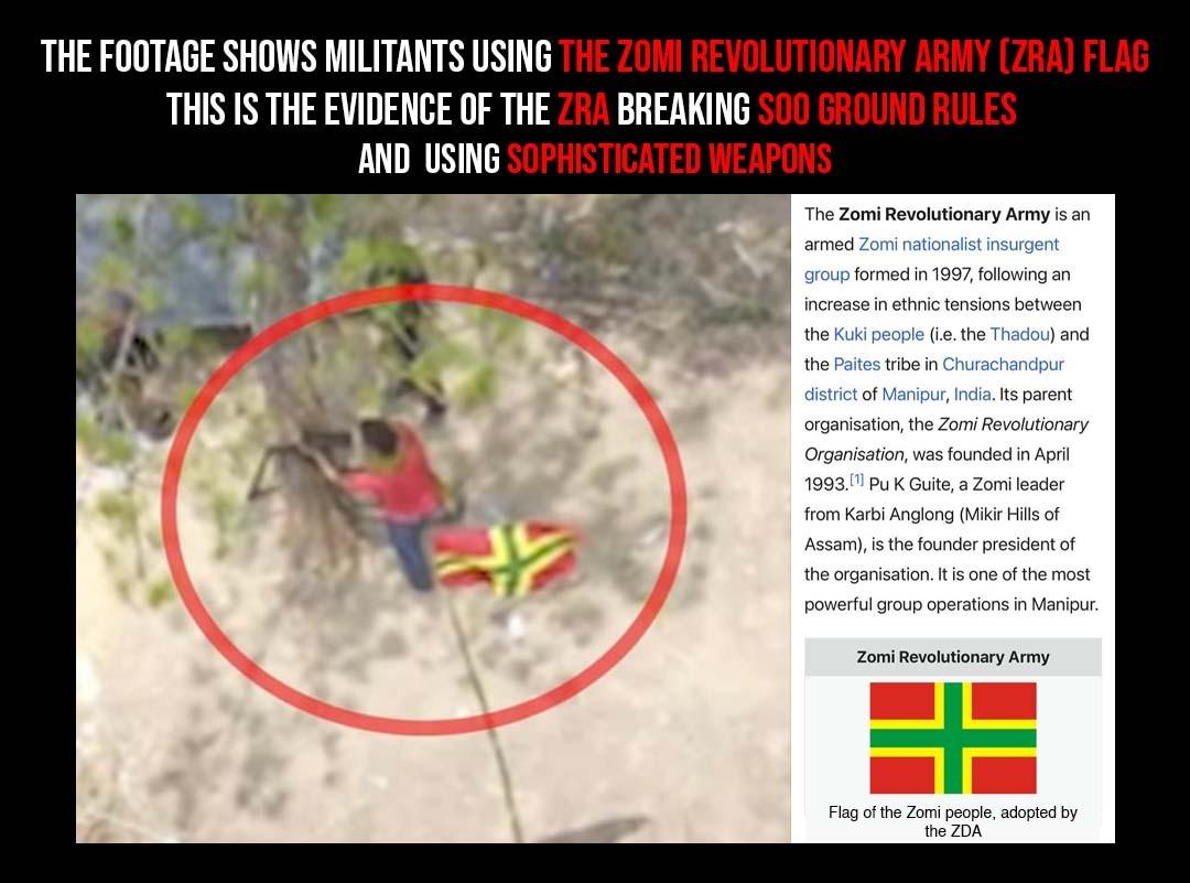 Solid evidence of SoO militants being involved in attacking the people ,breaking  sOo ground rules.