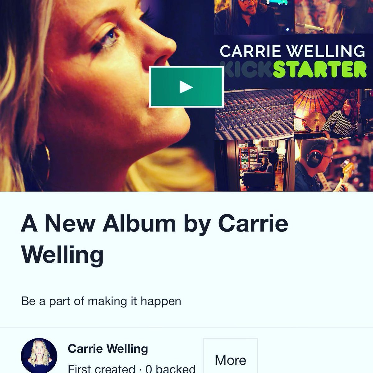 FruitPunch10's tweet photo. Created a Kick Starter account, Tom Welling! Wishing Carrie @wellomusic the best of luck with her next album! #TomWelling #Smallville - https://t.co/bHsRVx6nQN https://t.co/YZxXVjgkjP