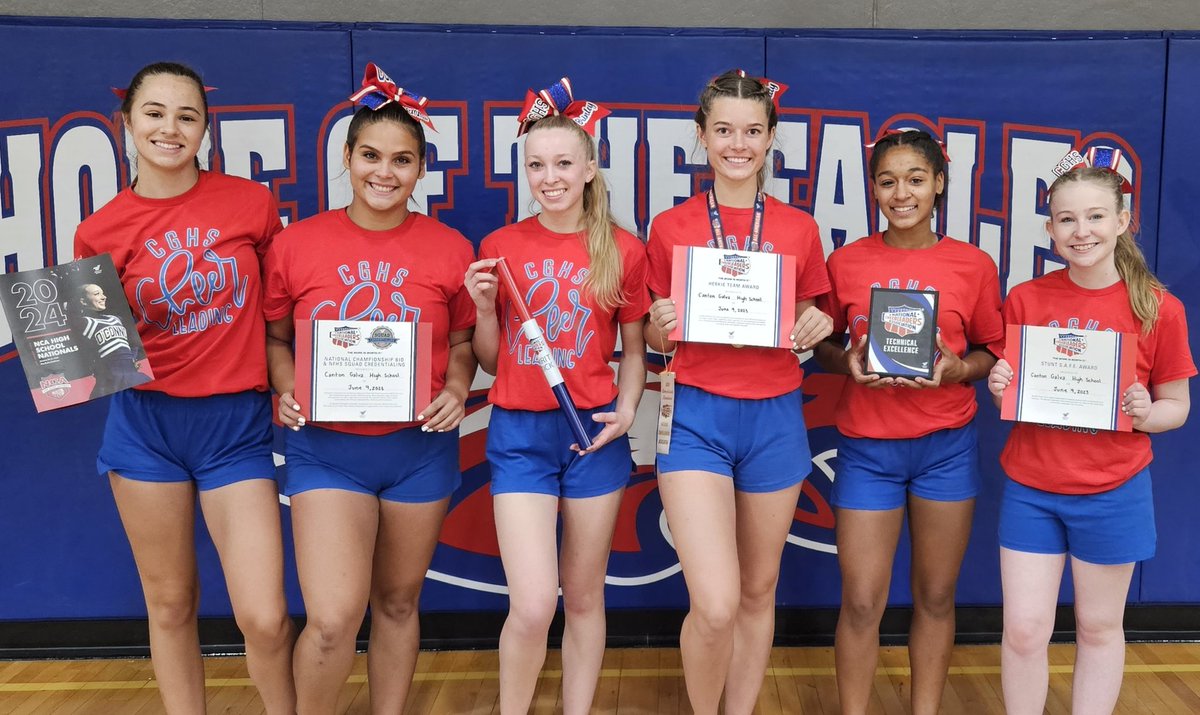 Awards! Way to kick off our journey as a team, ladies! #ncacamp