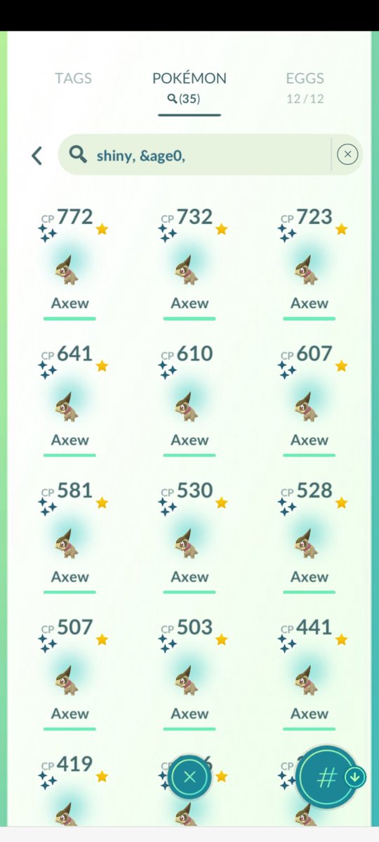 Nikz2Nakz's tweet photo. Was very hot 🔥 during community day, but still managed to get 34 shinies throughout the day. No tally this time, forgot to take the before results 😅.
#ShinyPokemon #PokemonGOCommunityDay #shinyaxew #PokemonGO https://t.co/rBkYjok9Po