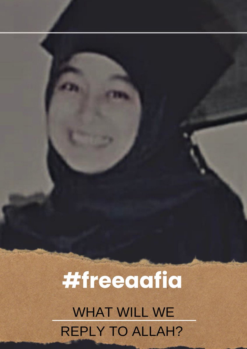 Are__eha6's tweet photo. BRING BACK AAFIA SIDDIQUI 
Free Dr aafia https://t.co/QptmvCJwkK