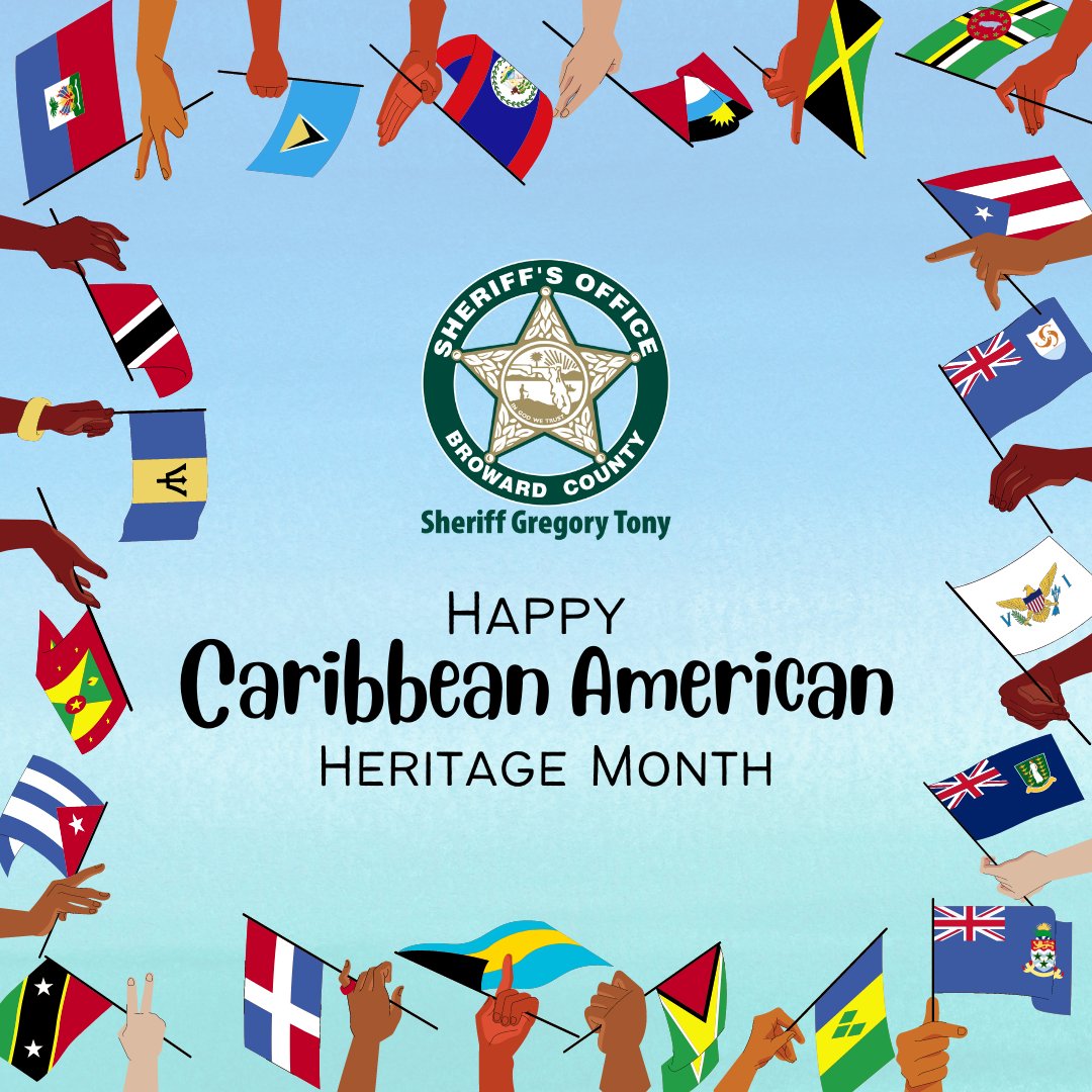 Happy Caribbean American Heritage Month! June is dedicated to celebrating Caribbean people, their rich history, culture and contributions to America. Rep your country and comment with your flag below. 
 
#CaribbeanAmericanHeritageMonth #Caribbean