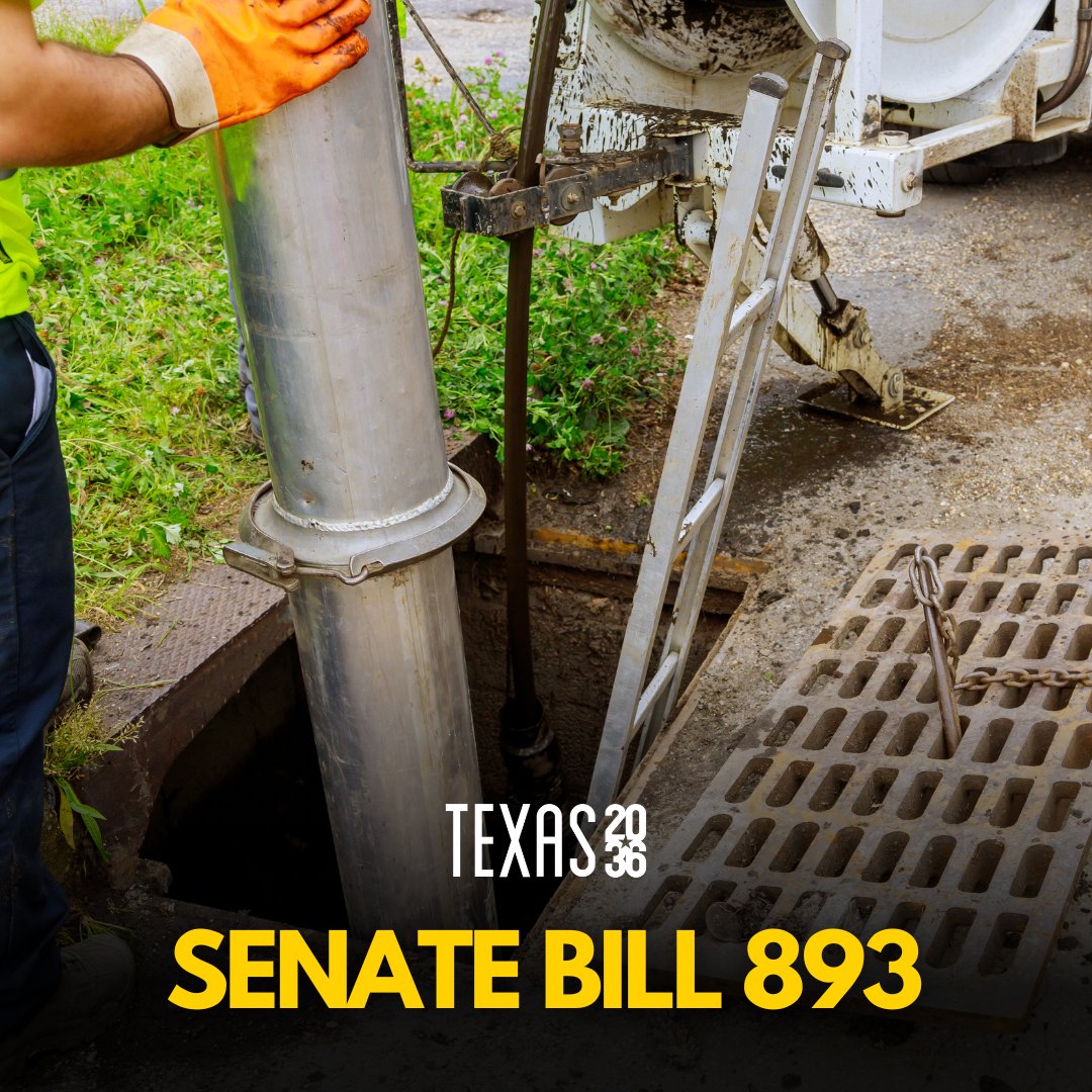 Texas2036's tweet photo. Congrats to @JudithZaffirini & Rep. Tracy King on the passage of #SB893, allowing the PUC to correct technical errors in a water or wastewater utilityโs certificate of convenience and necessity. The goal? Lift burdensome paperwork and improve customer service. #txlege #txwater https://t.co/zOdDMaDyDY