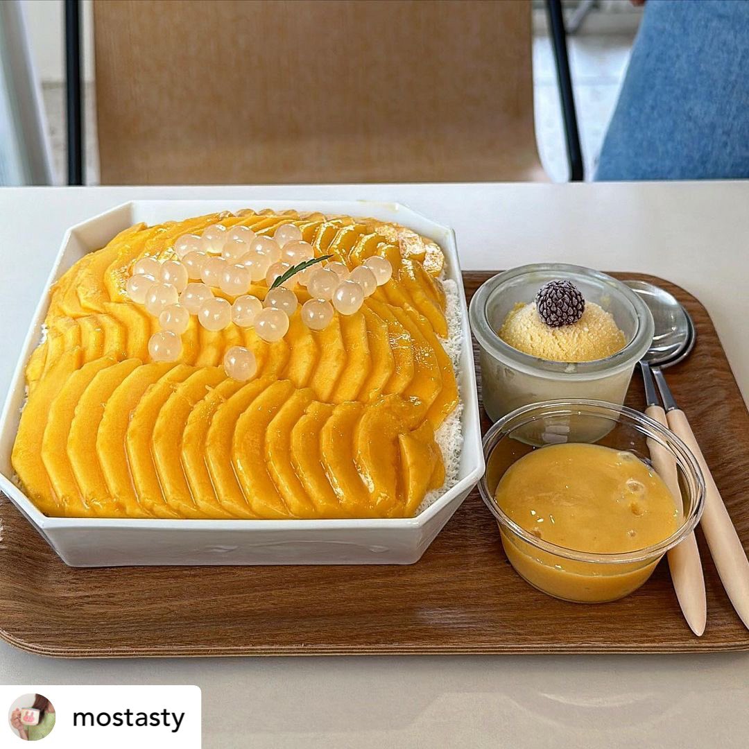 _allseoul's tweet photo. ที่เกาหลีเมนูบิงซูมะม่วงช่วงนี้ ฉ่ำเกินไปไหม 🥭
1. Dingdong, ซูวอน
2. Coffee Kong (커피콩), โซล
3. Bird the cafe (버드더 카페), เมียงดง
4. Rafre Fruit, ซองซู เมนูผลไม้ตามฤดูกาลน่ากินมาก 🍧🍑🍓🍇 https://t.co/OV1msUazXZ