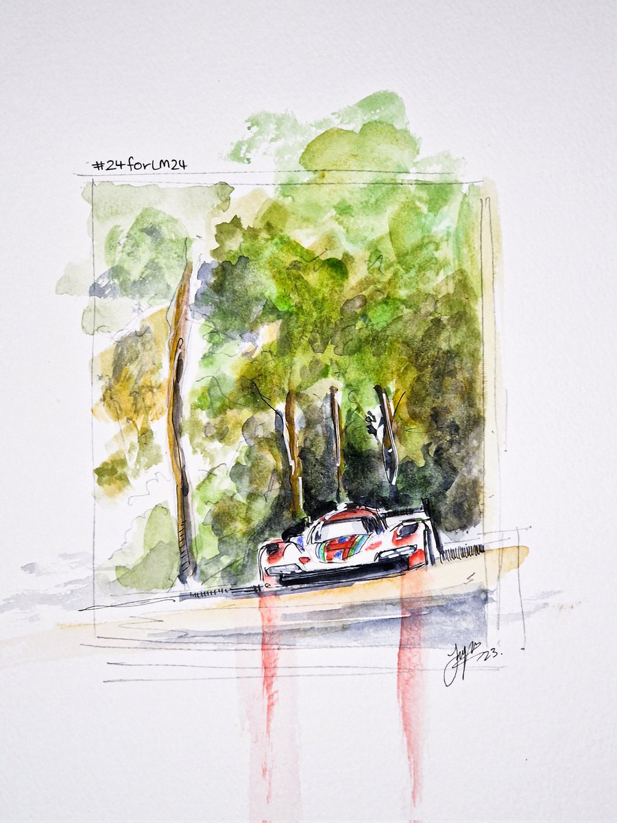 #24forLM24 - 24 Artworks in 24 Hours

-  Your own race (22/24) SOLD

Original artworks are for sale. Visit my bio link for more info and livestream!

#LeMansCentenary #LeMans #LeMans24 #LM24 #24HoursofLeMans 

jaysonfong.com/24forlm24
