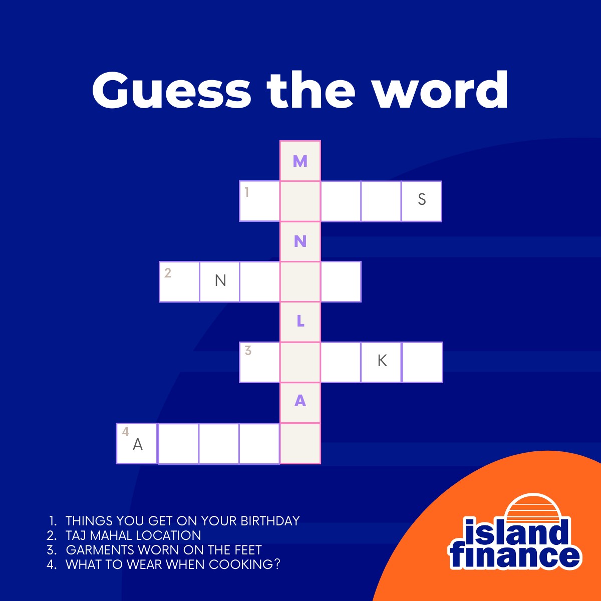 Complete the challenge and share your answer in the comments! 😊
#BrainChallenge #Game #IslandFinanceBonaire