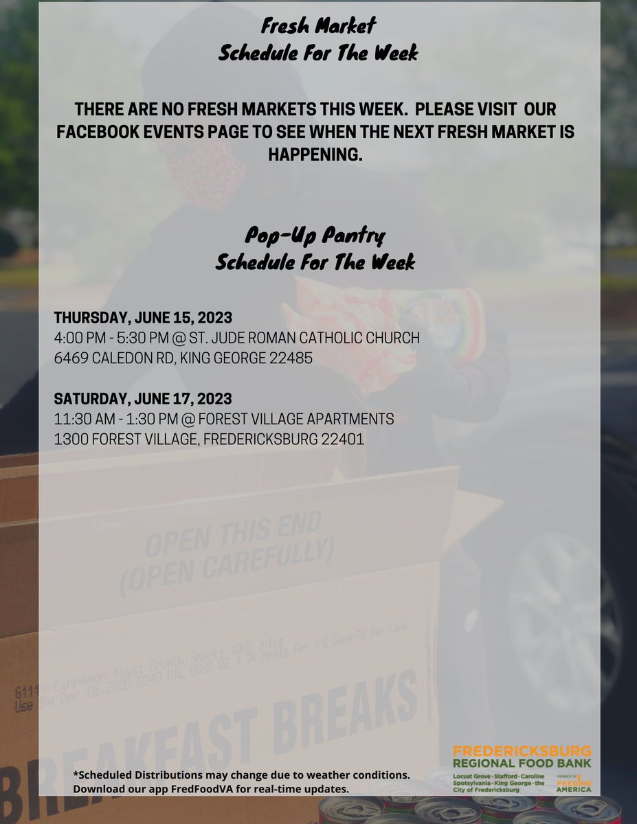 Fredericksburg Regional Food Bank tweet media