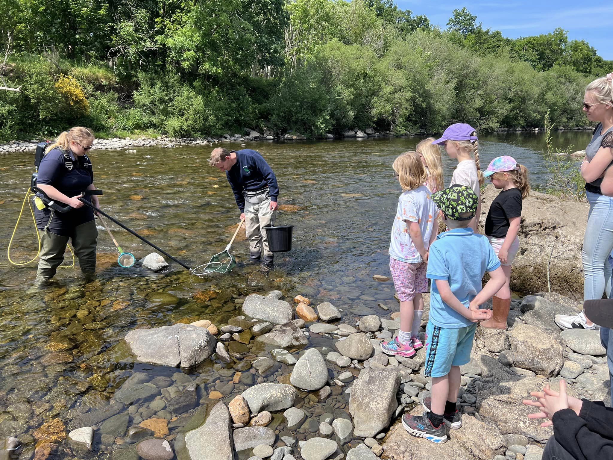 RiverTweed on Twitter "Tweed Foundation staff at the Mauldsheugh