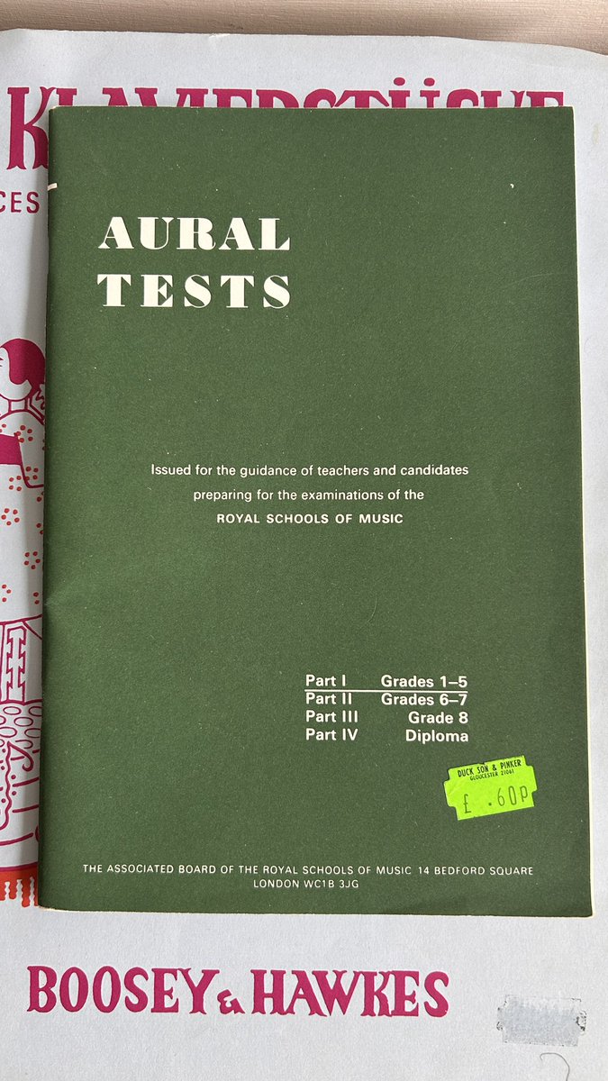 Steve Knibbs on Twitter "Quick sort through my books from piano lessons in the 80s and memories