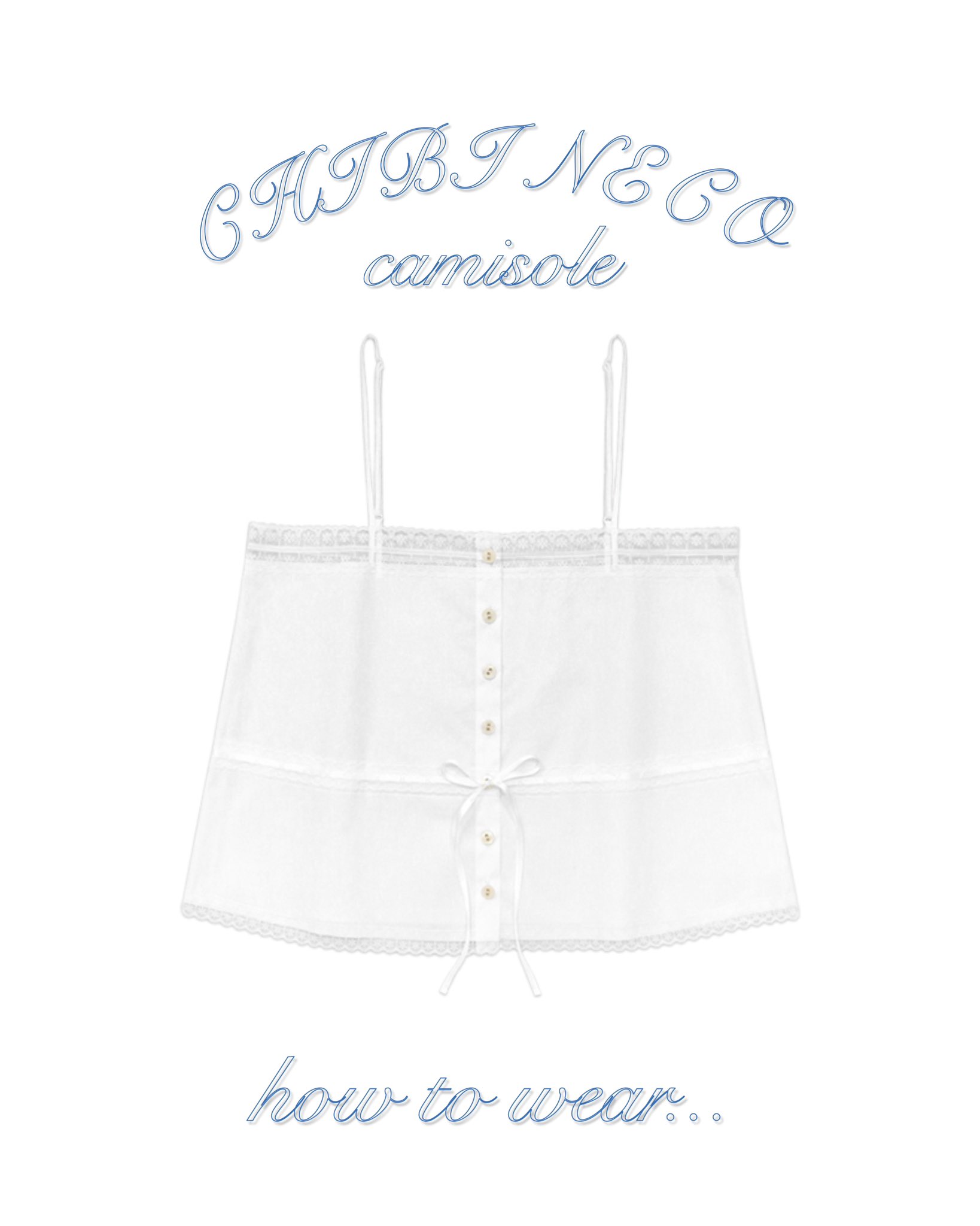 Katie CHIBI-NECO open camisoleキャミソール SALEアイテム レディース