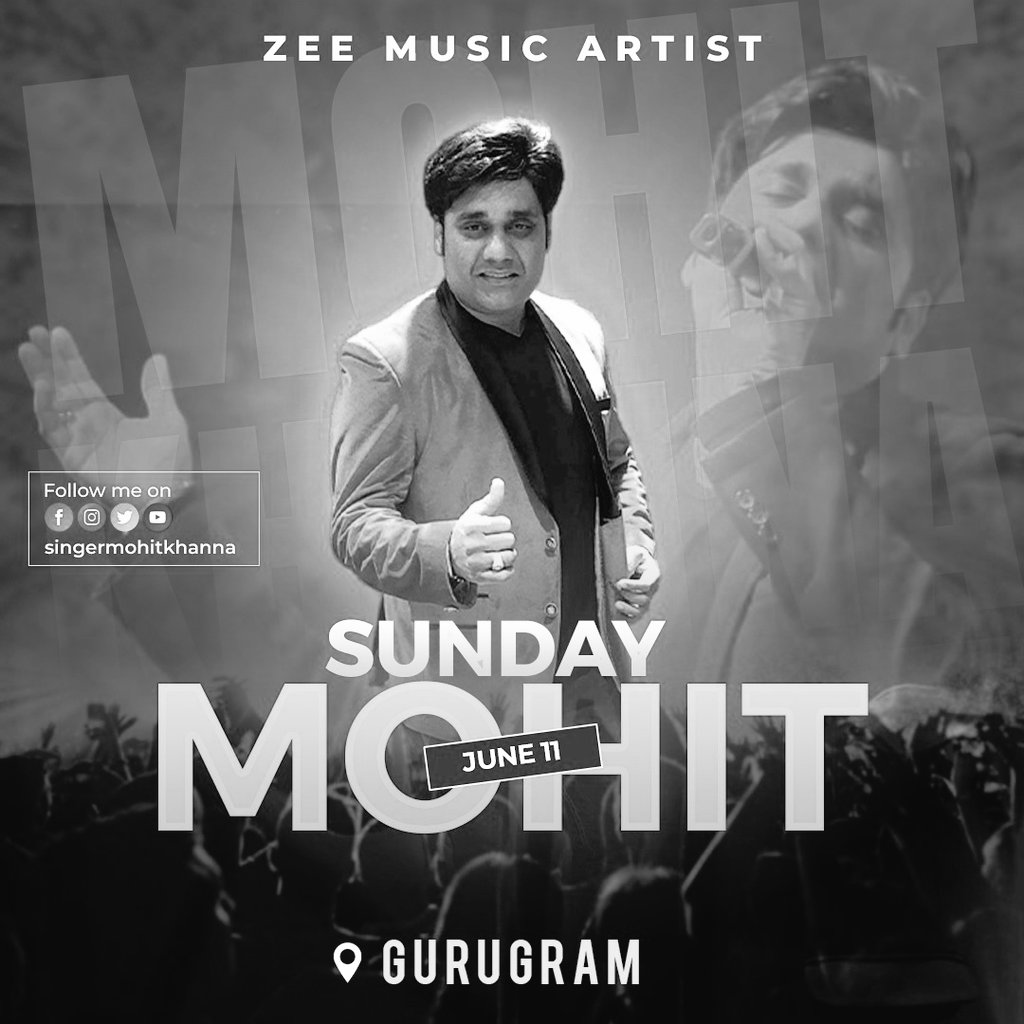 mohittaal's tweet image. Performing Tonight
📍 Gurugram 
.
.
.

Stay Tuned for  Updates🤘

@singermohitkhanna
.
.

#singermohitkhanna #gurugram #singermachine #singingcover #musicaltheatre #musicismylife #musicalevening