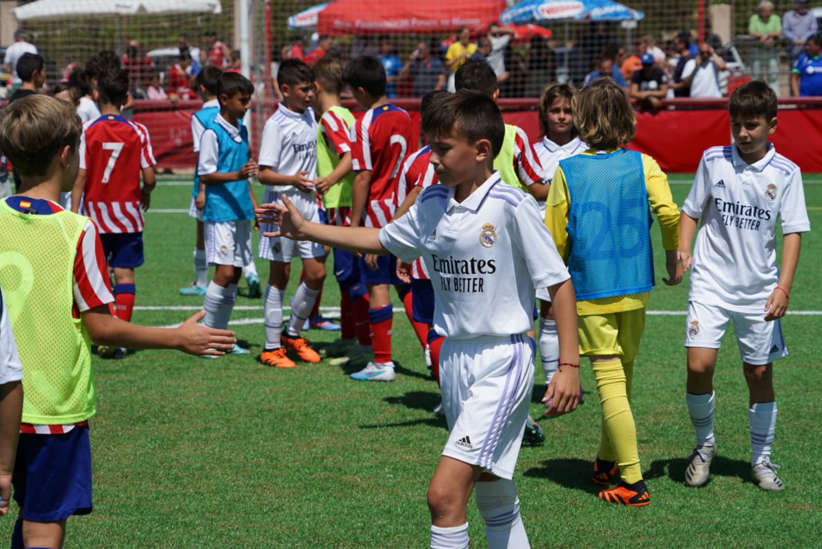 RFFM_oficial's tweet photo. 🏆  Torneo Campeones Fútbol 7

Finales
Primera Alevín 
@CiudadGetafeCF 0-8 @reebokacademy
Segunda Alevín
@CDTajamarFutbol 1-10 @reebokacademy
Primera División Autonómica benjamín
@Atleti 0-3 @realmadrid

🏆 Campeones @reebokacademy y @realmadrid

#CampeonesFutbol7 https://t.co/zmkL1LNgIc