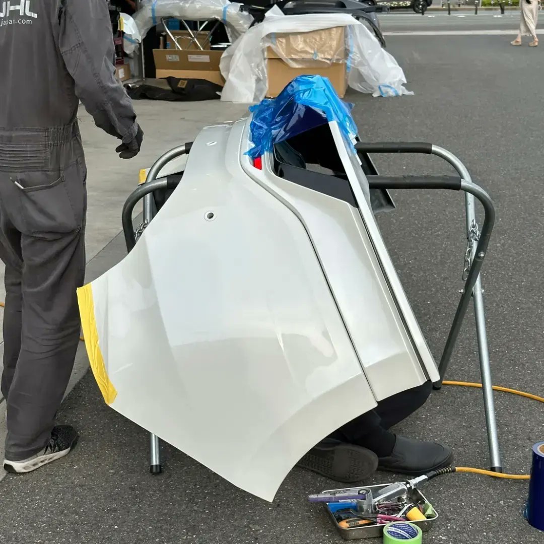 in8fi8ri8a's tweet photo. ついにmyハリにもエアロが付き始めました！
完成が楽しみです！ https://t.co/j3c0DNAPqD