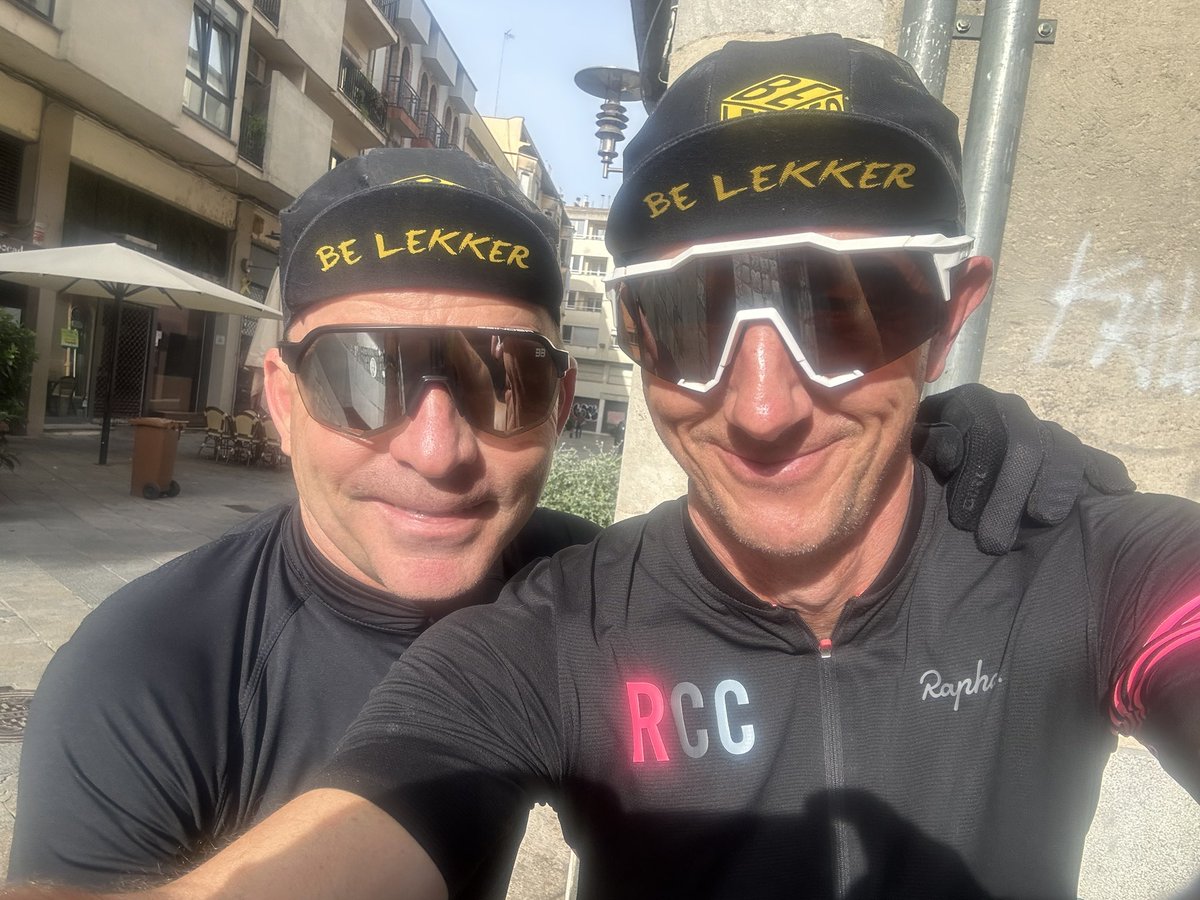 South Africans 🇿🇦on tour in Spain 🇪🇸. Be Lekker <a href="/darylimpey/">Daryl Impey</a>
