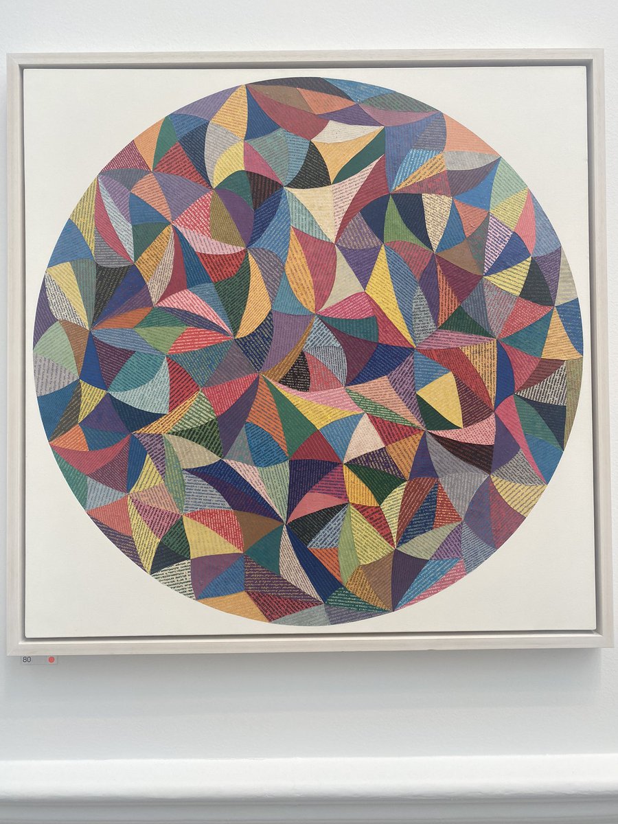 Loving the #mathematics vibe at this years #RASummerExhibition <a href="/royalacademy/">Royal Academy</a>