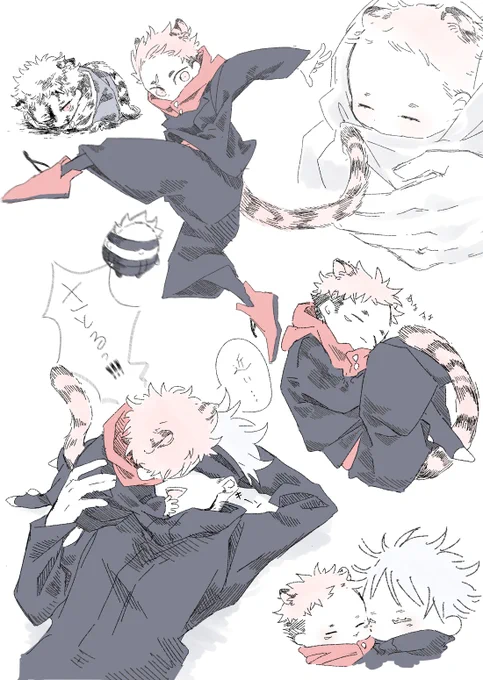 おチビちゃん五悠🐯 ※ちょっと血