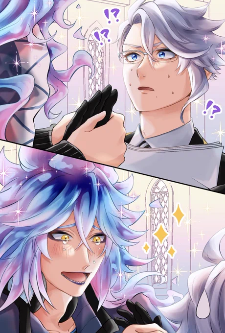 新刊にポストカード2枚、 ノベルティとしてお渡しする予定です! 小説パートの挿絵のつもりで描きました!無くなり次第終了です よろしくお願いします